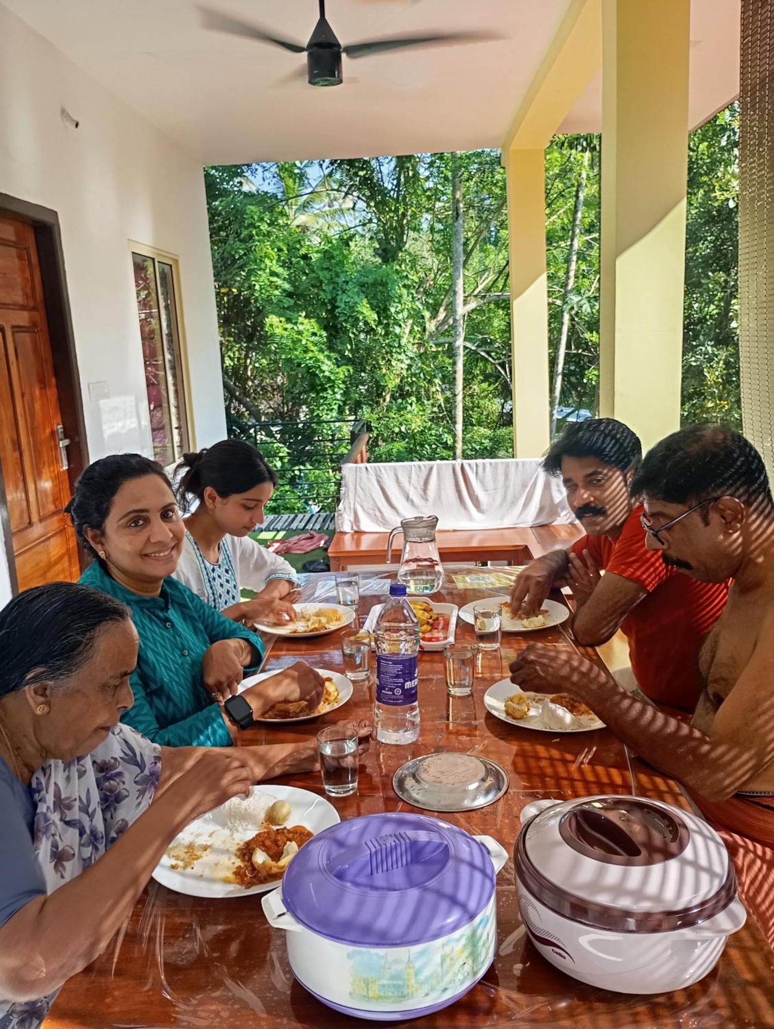 Munroe Vision Panakkattu Homestay Mundrothuruth Kültér fotó